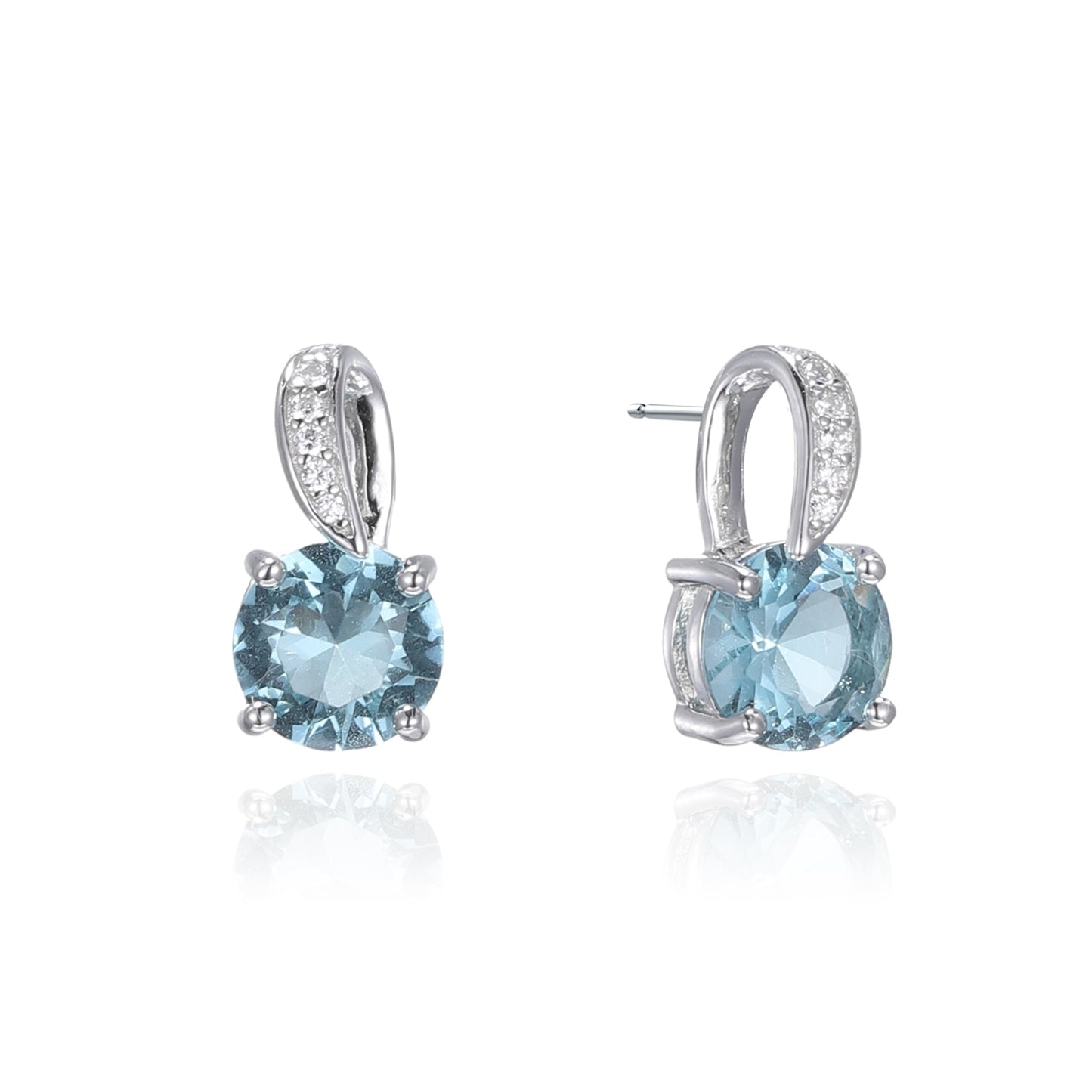 Silver CZ Earrings