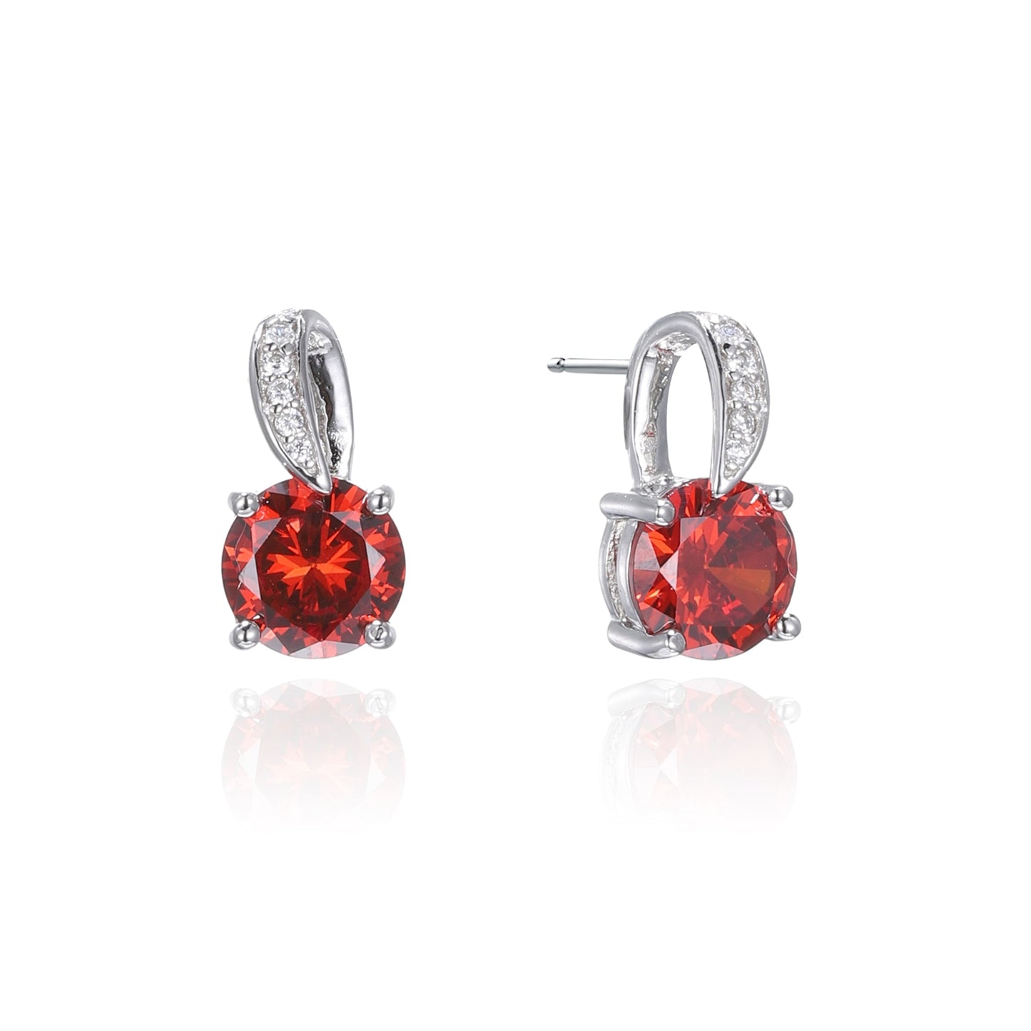 Silver CZ Earrings