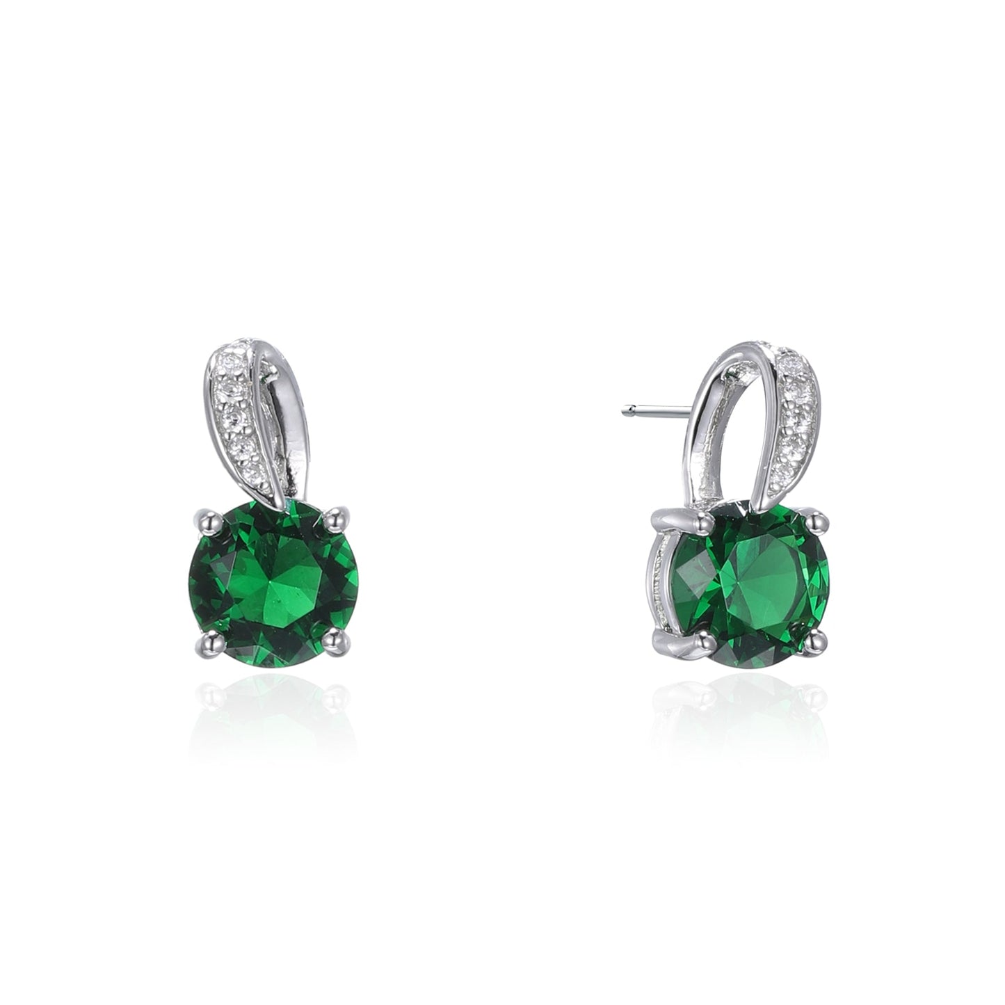 Silver CZ Earrings