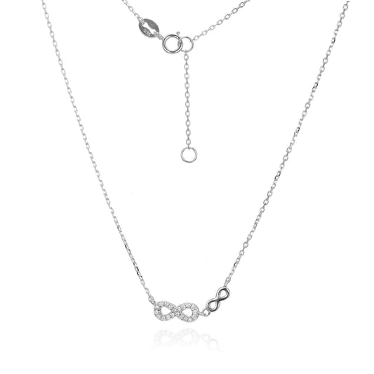 Silver Infinity Necklace