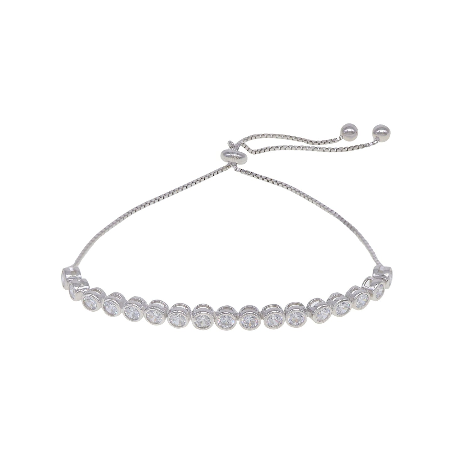 Silver Adjustable Bracelet