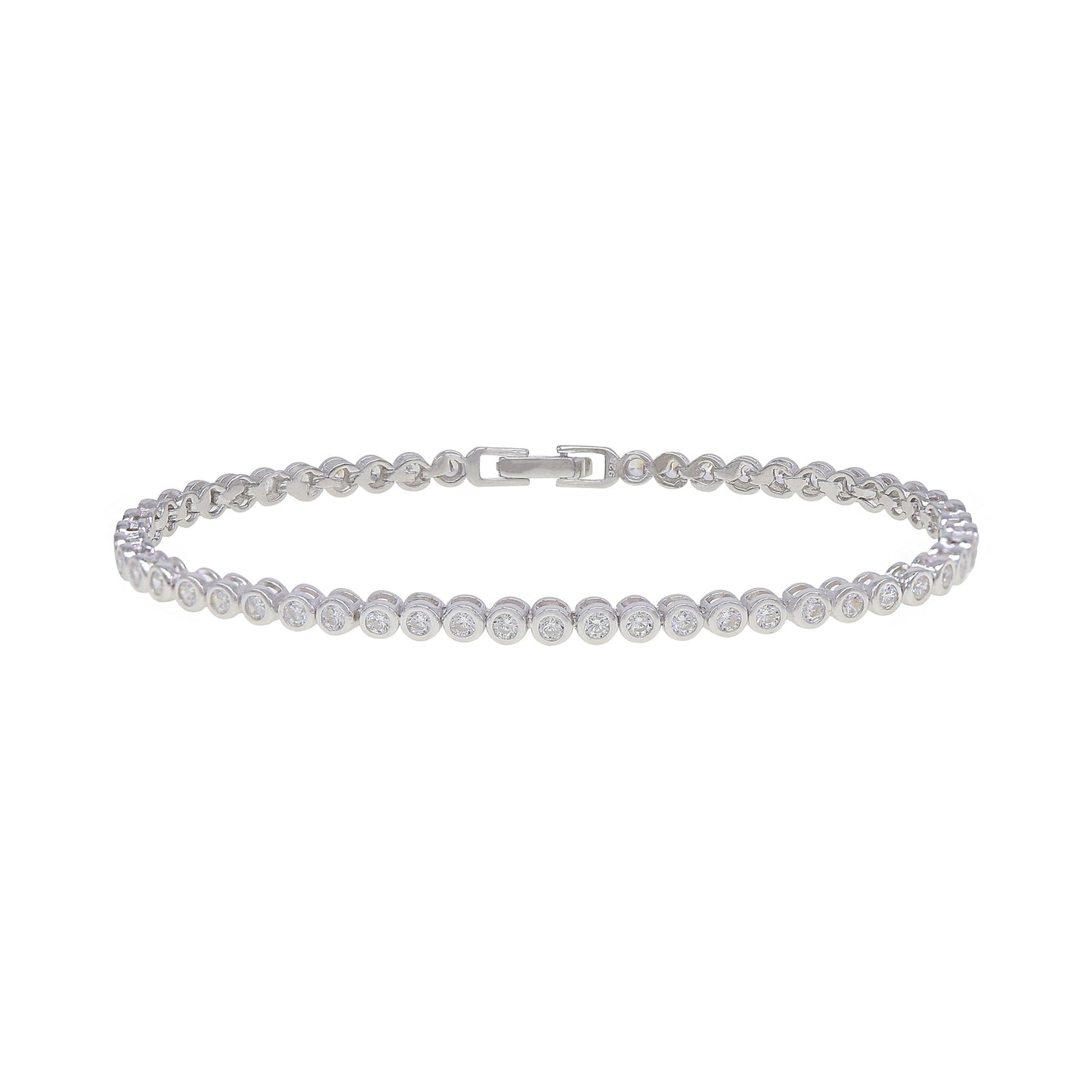 Silver Tennis Bracelet