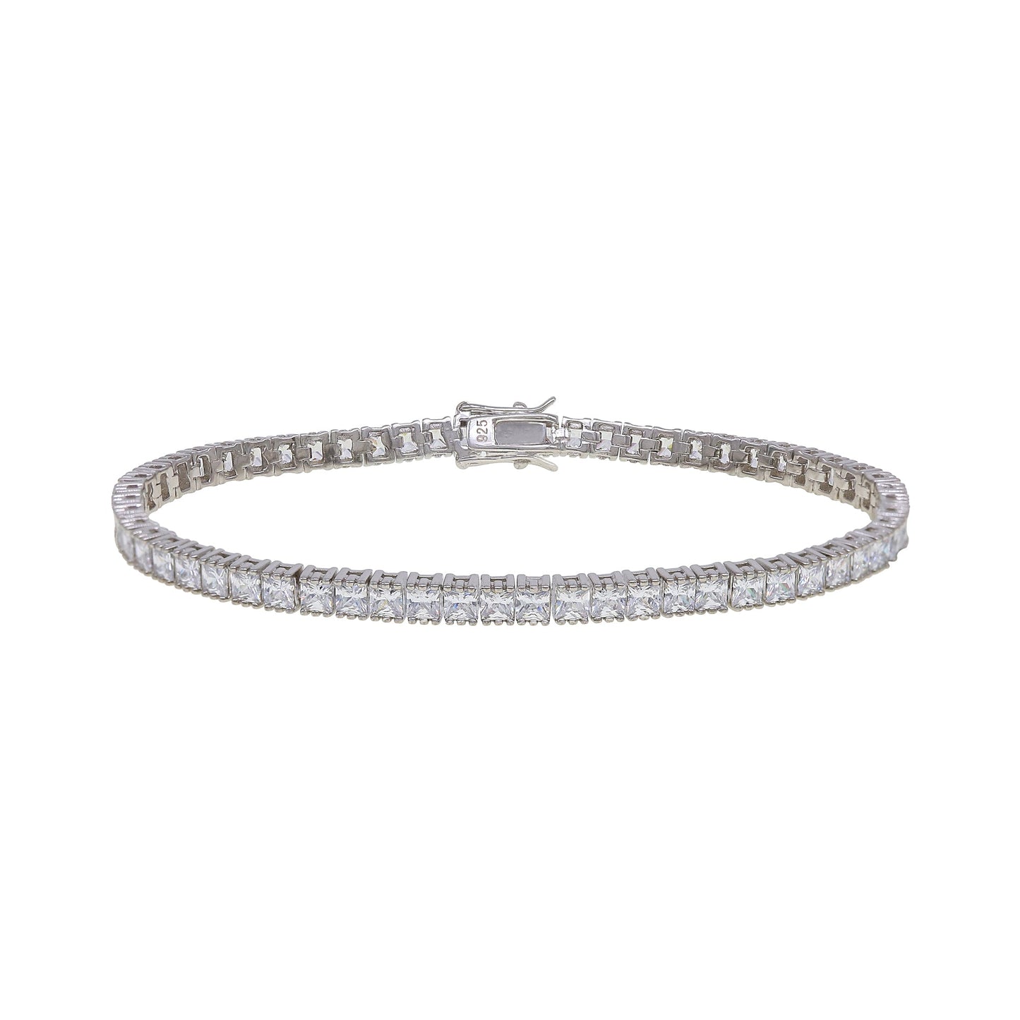 Silver Tennis Bracelet