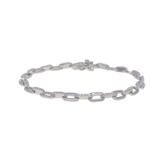 Silver Tennis Bracelet