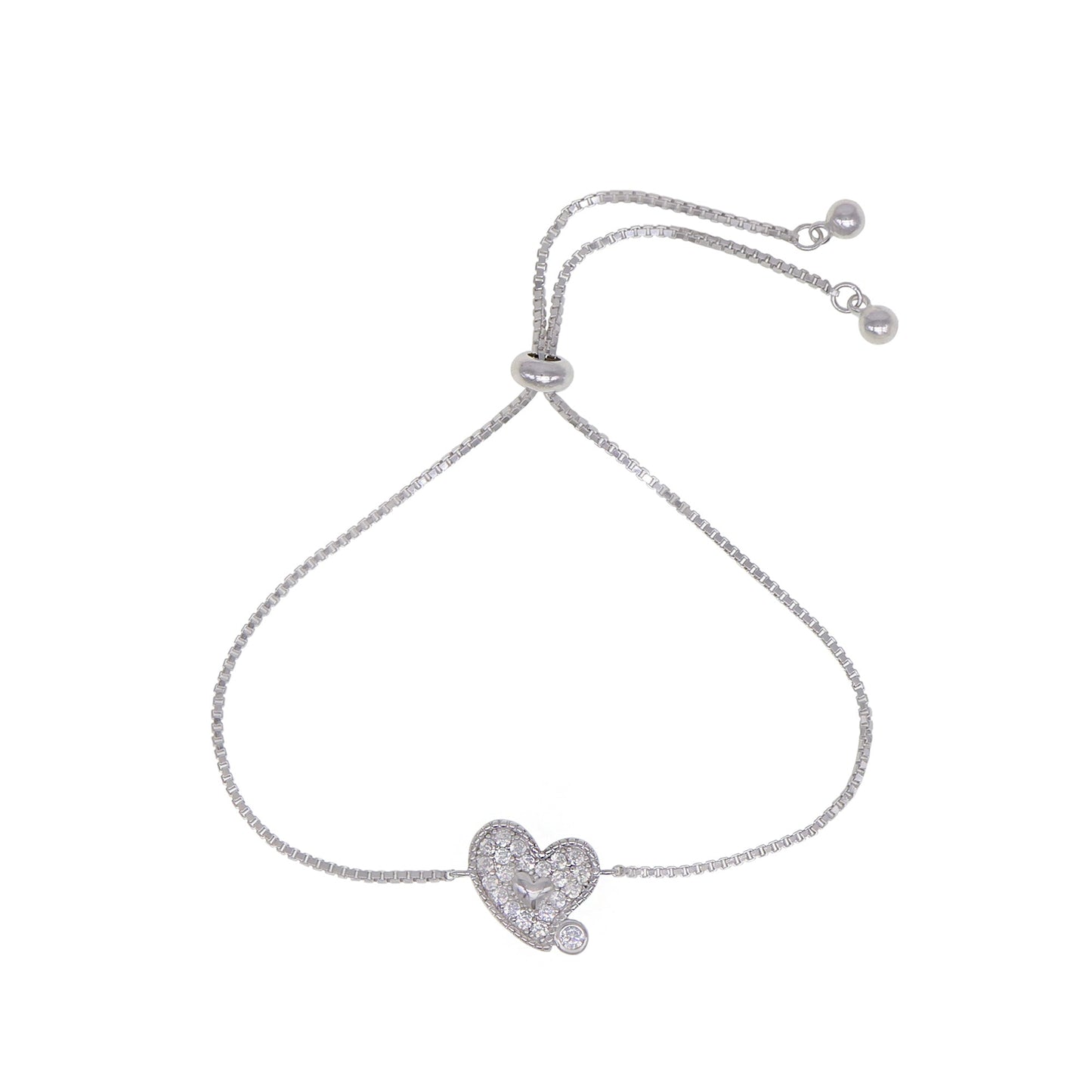 Silver Adjustable Bracelet