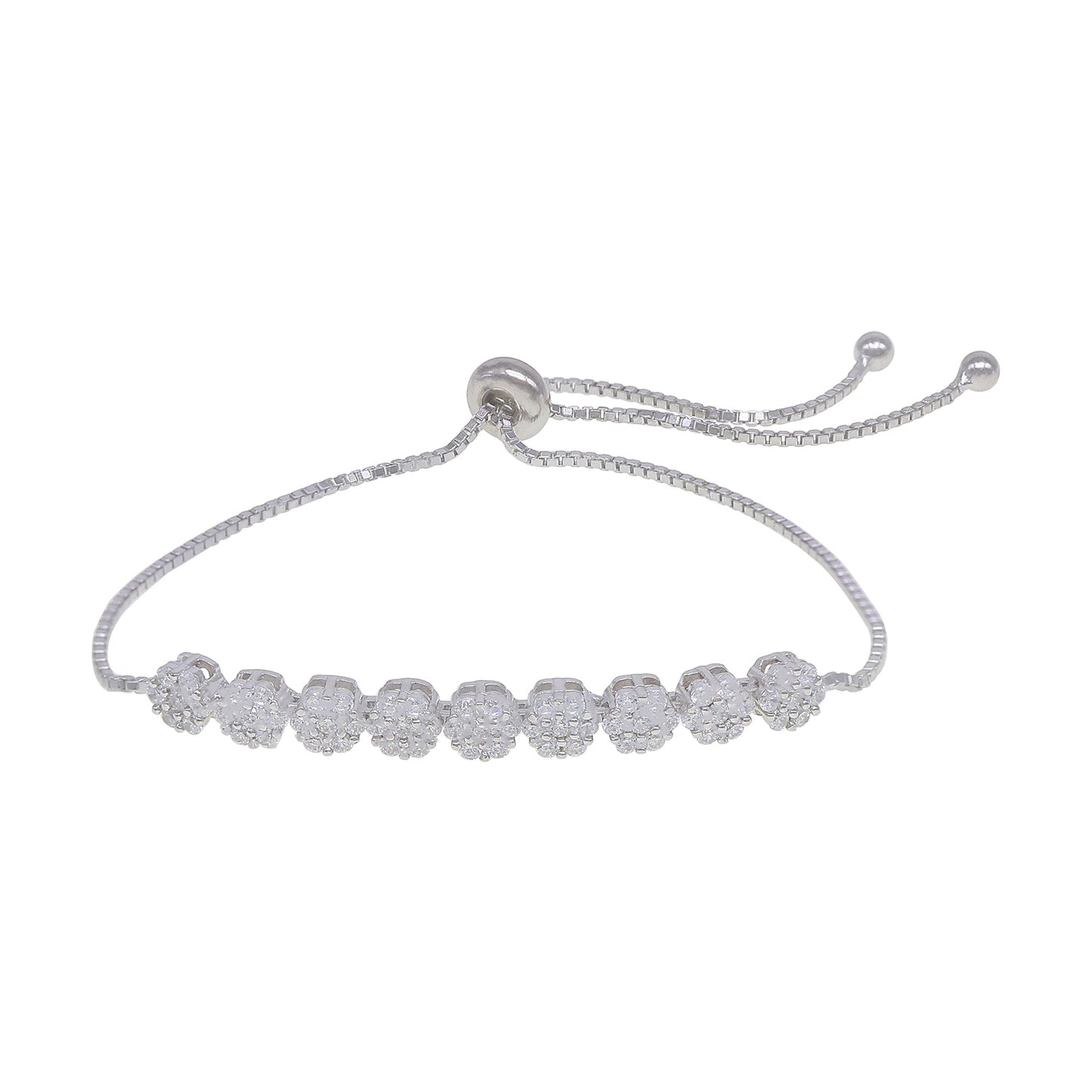 Silver Adjustable Bracelet