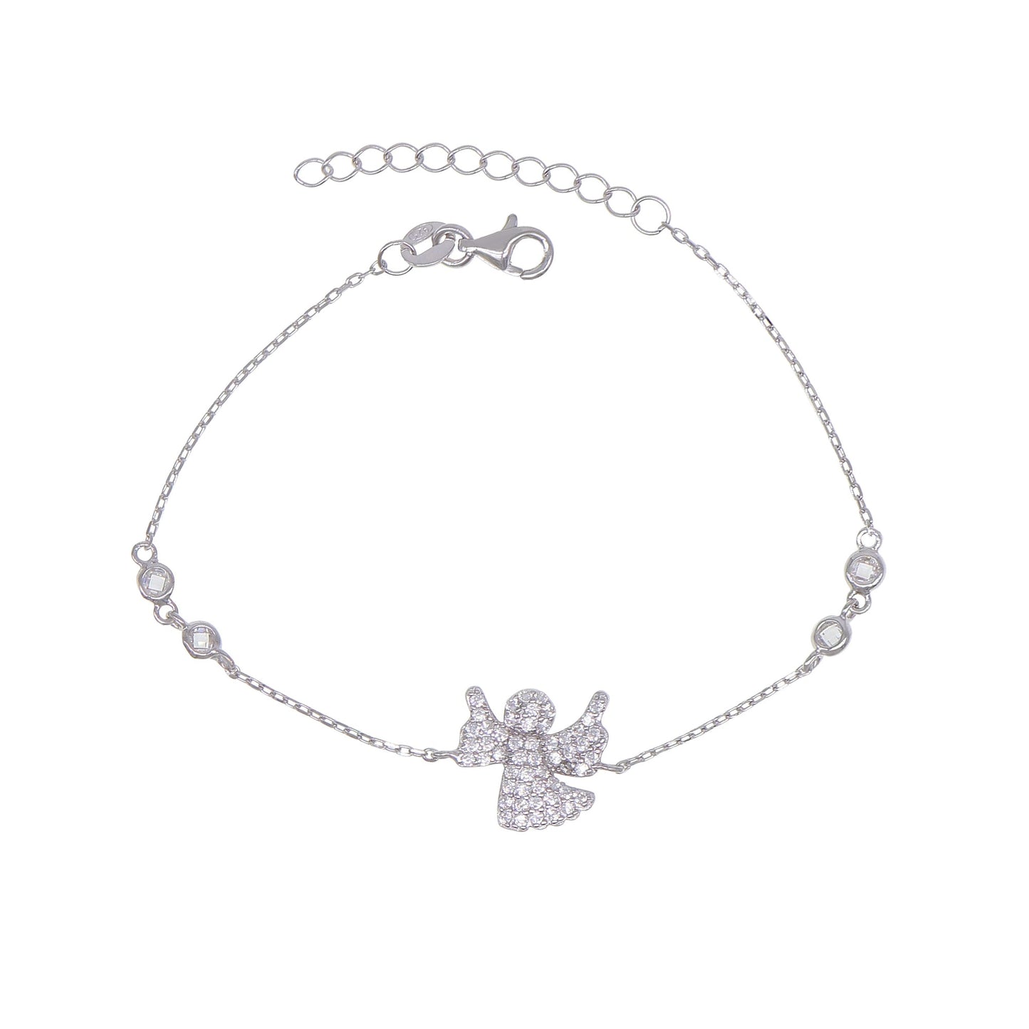 Silver Angel Bracelet