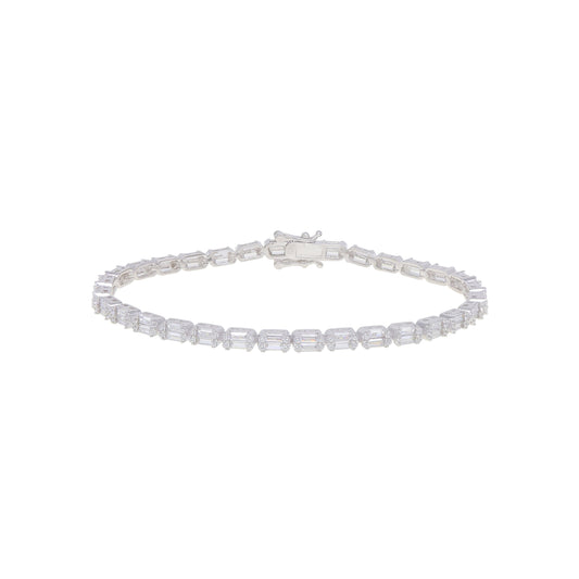 Silver Tennis Bracelet