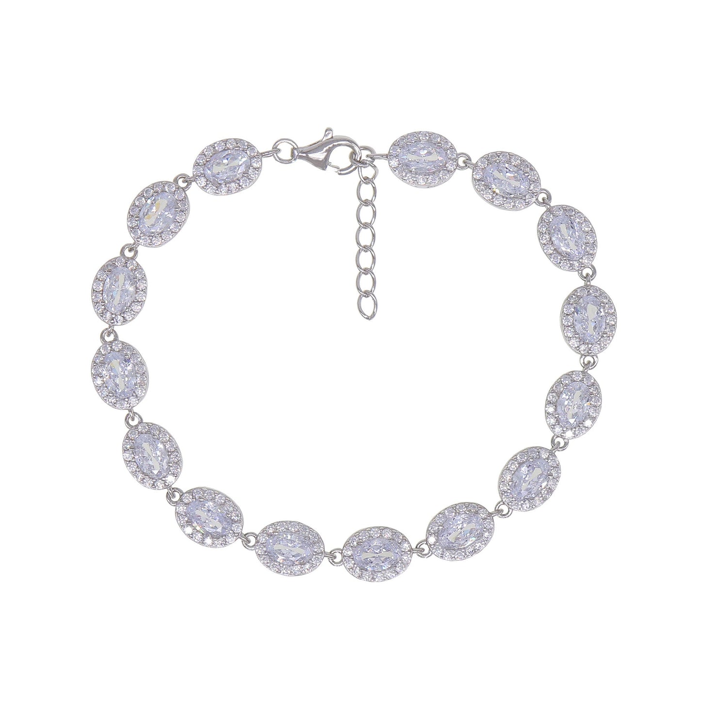 Silver Tennis Bracelet