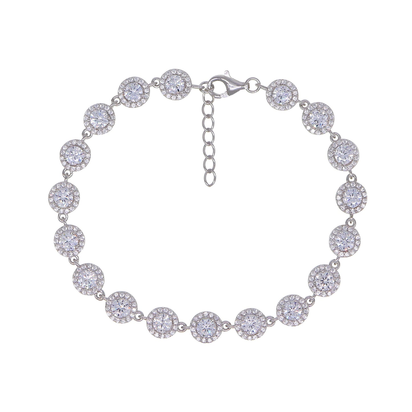 Silver Tennis Bracelet