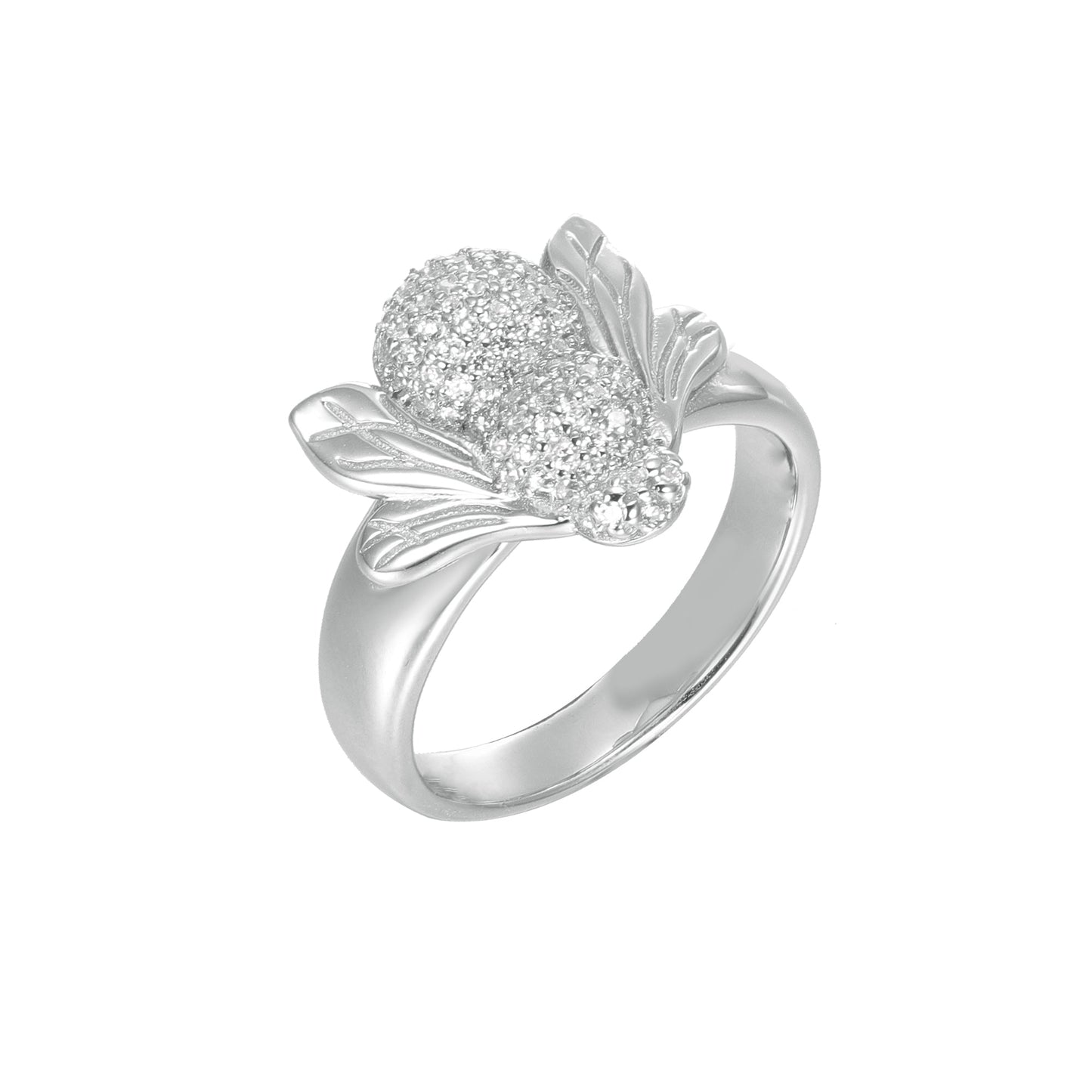 Silver CZ Ring