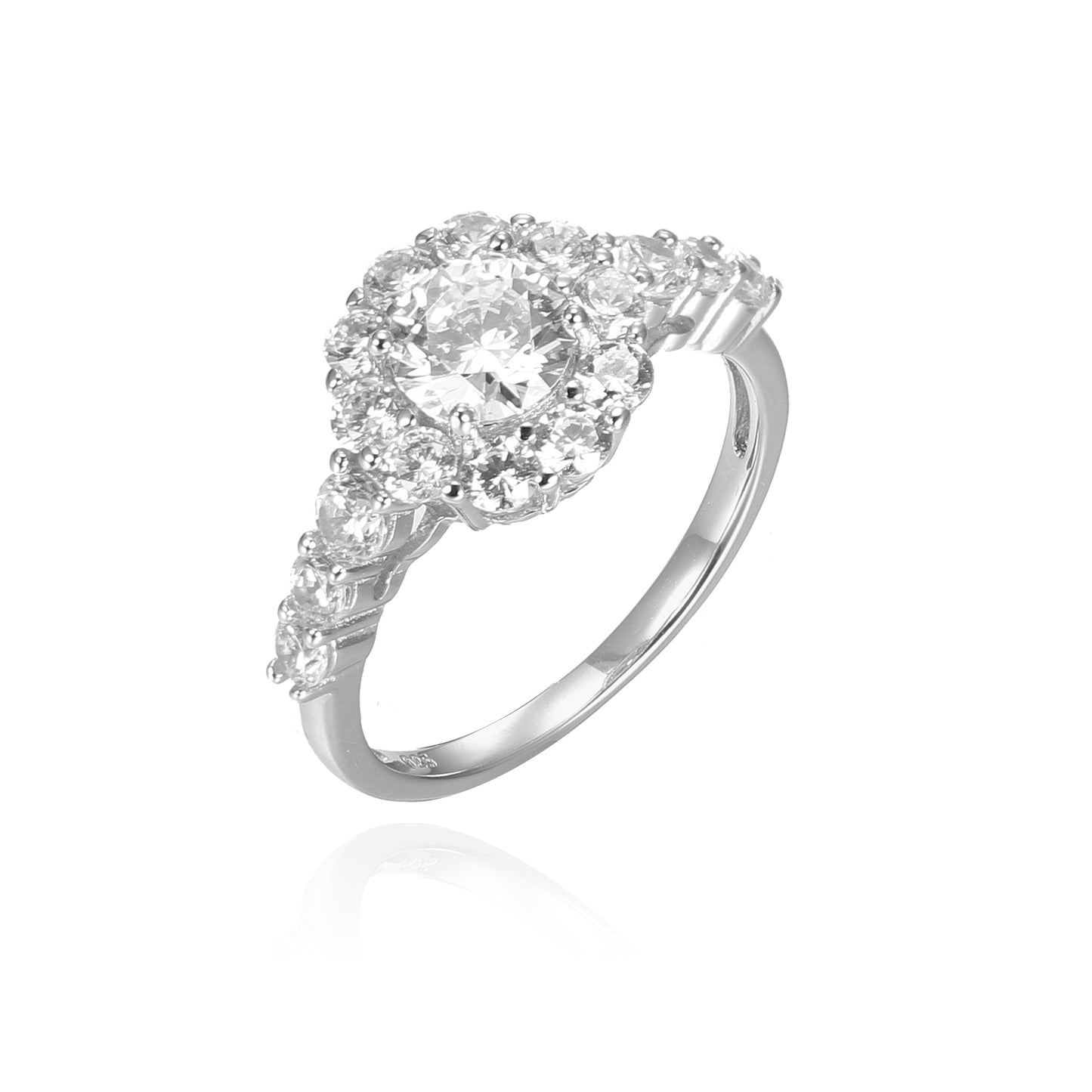 Silver CZ Ring