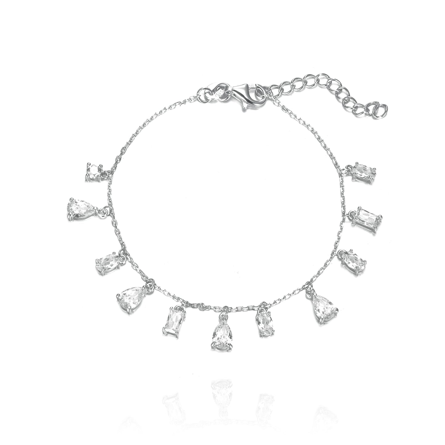 Silver CZ Bracelet