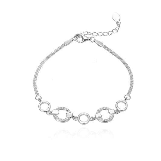 Silver CZ Bracelet