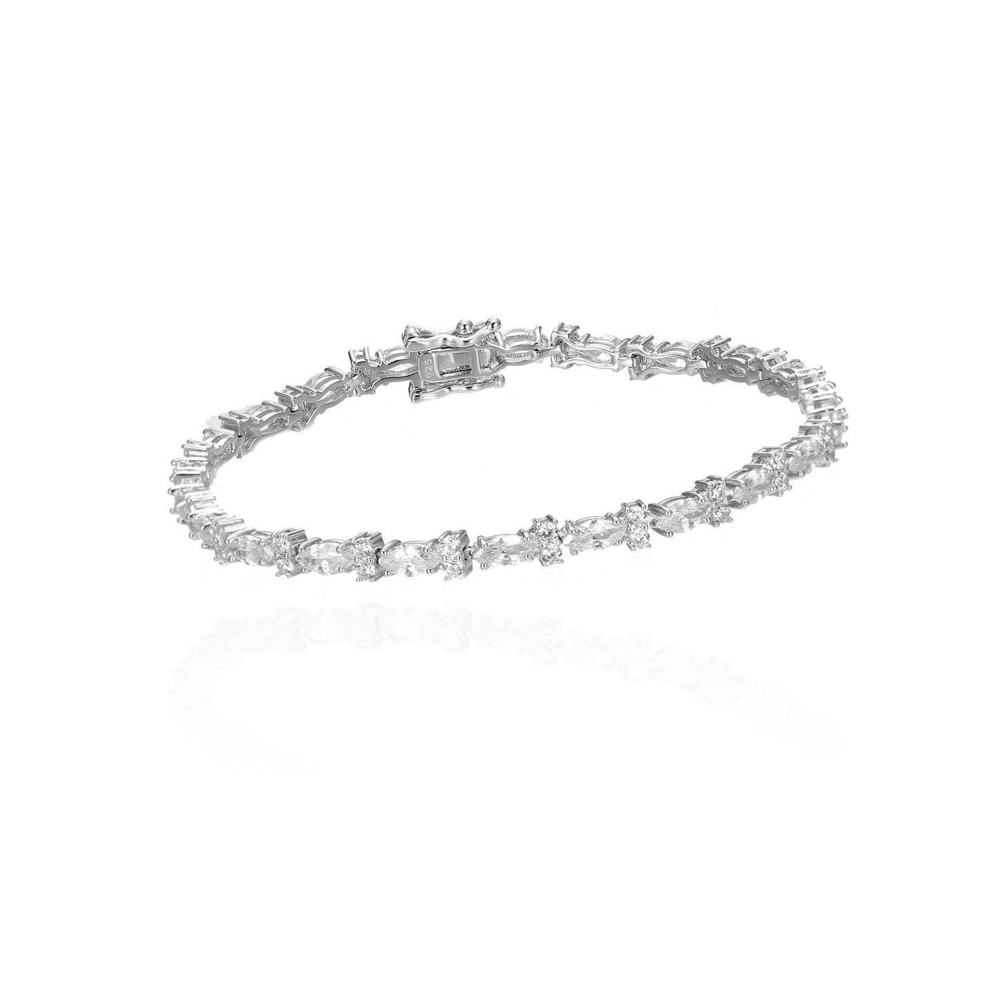 Silver CZ Bracelet