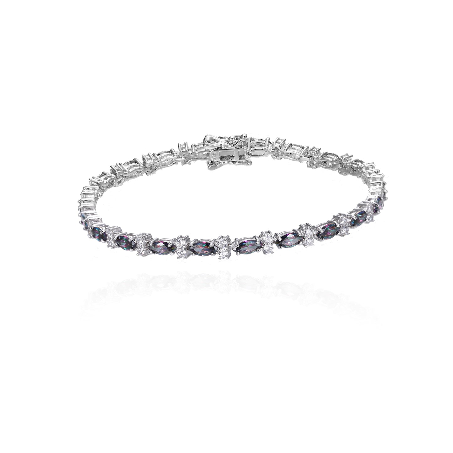 Silver CZ Bracelet