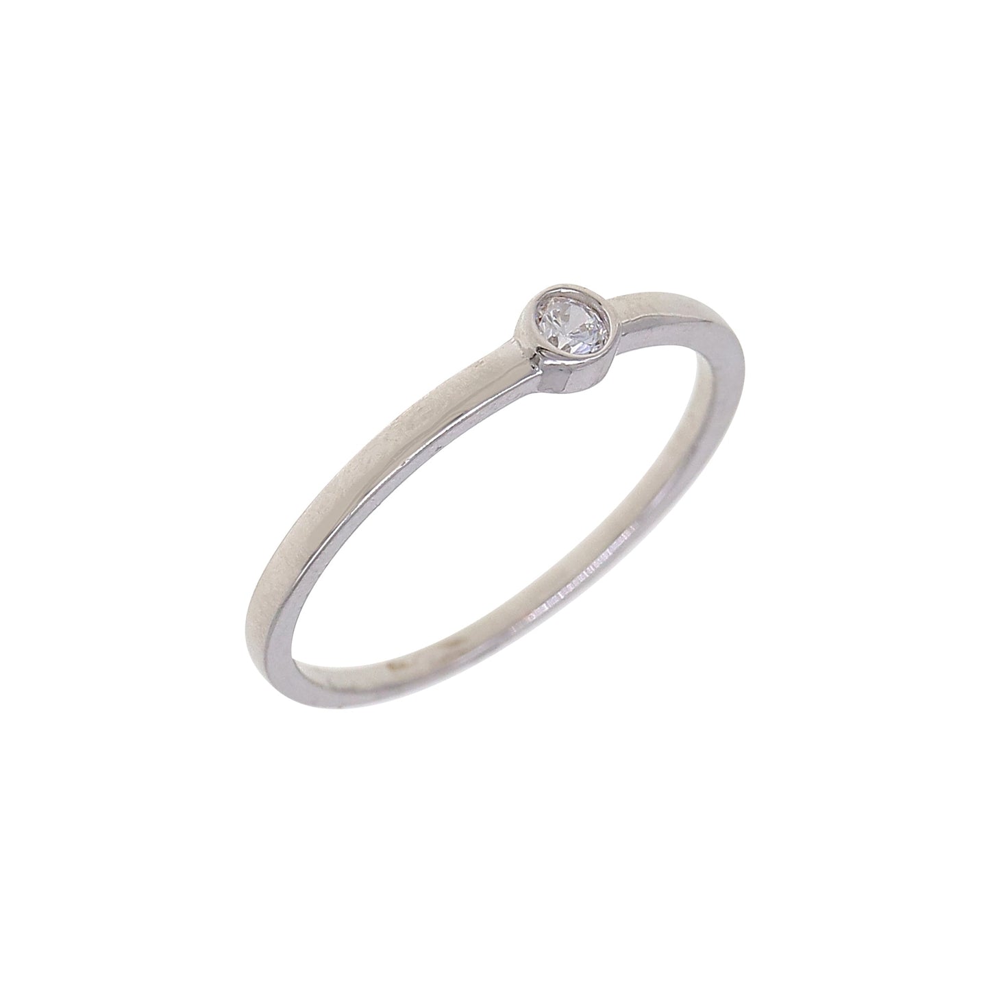 Silver CZ Ring