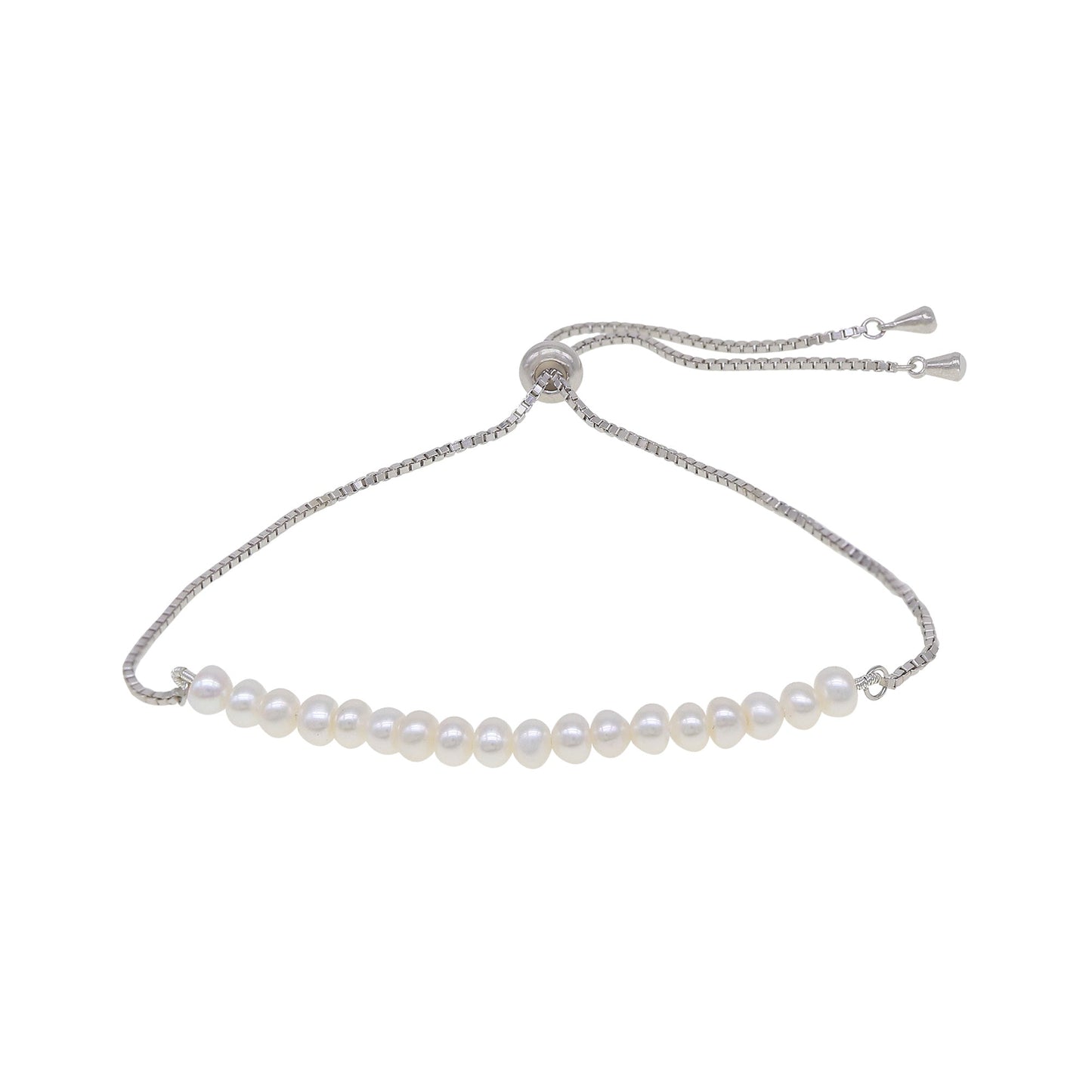 Silver Adjustable Bracelet